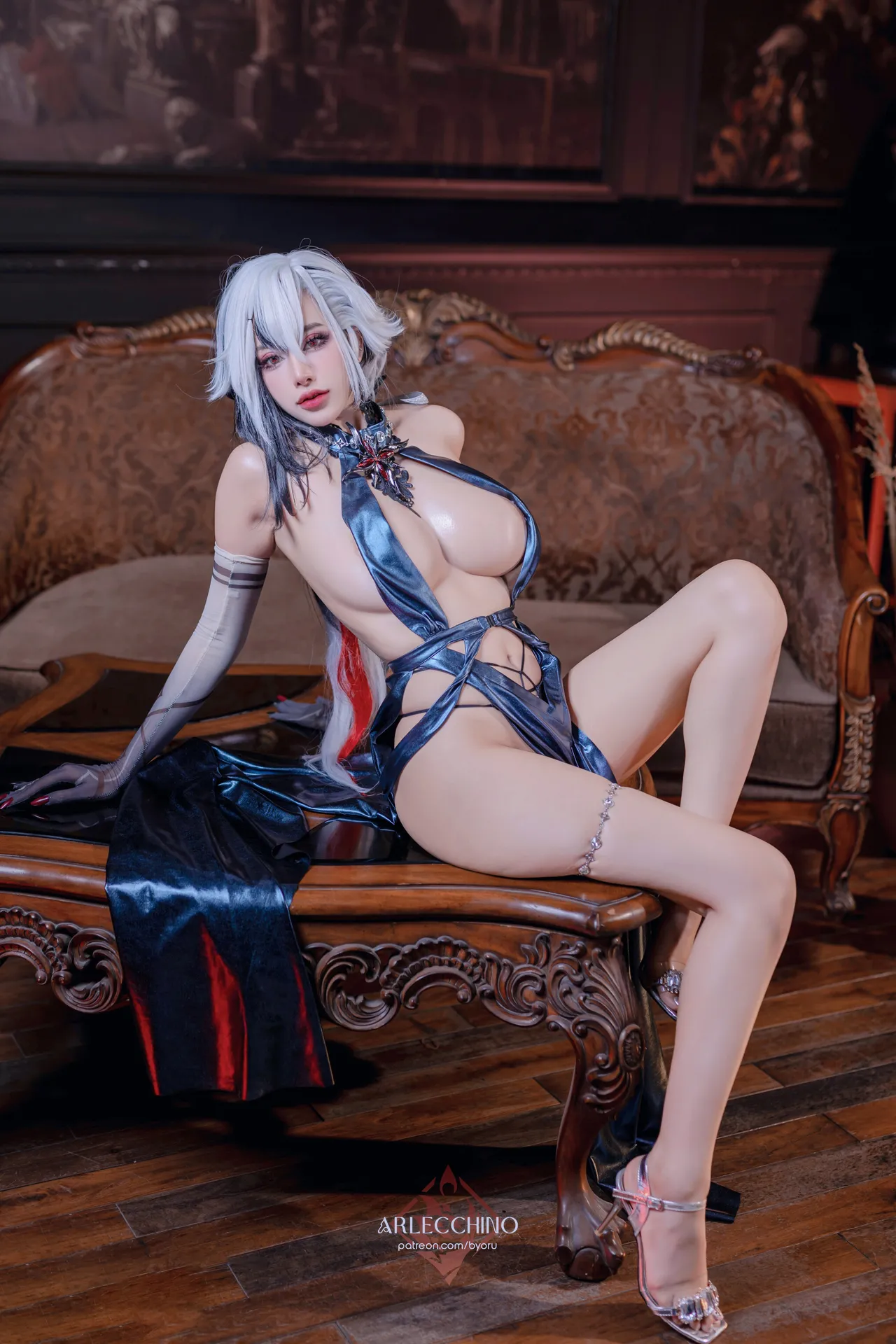 Byoru - Arlecchino Dress (Genshin Impact)-erohere59.webp